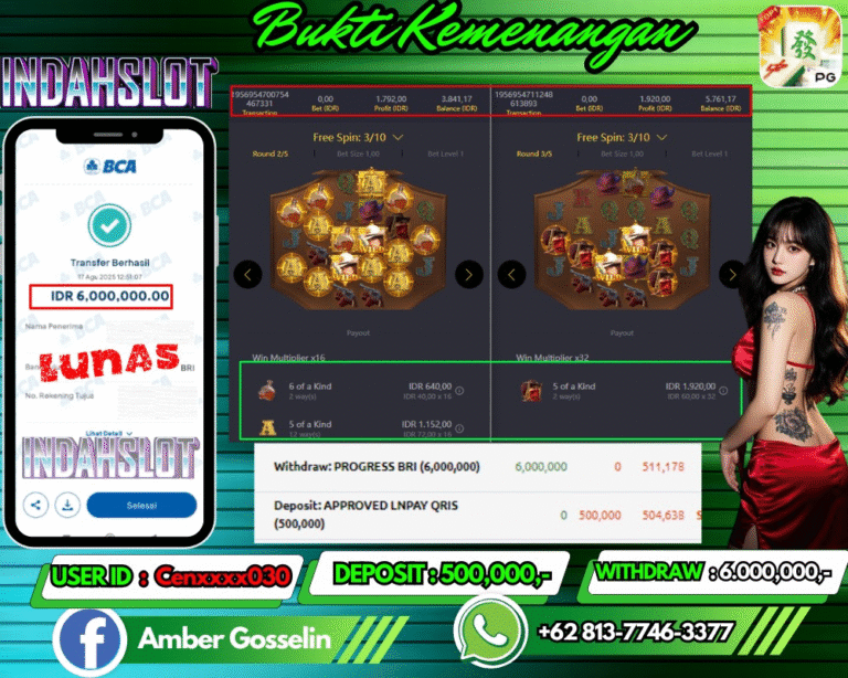 INDAHSLOT JACKPOT Wild Bounty Showdown Rp.6.000,000,- LUNAS!!